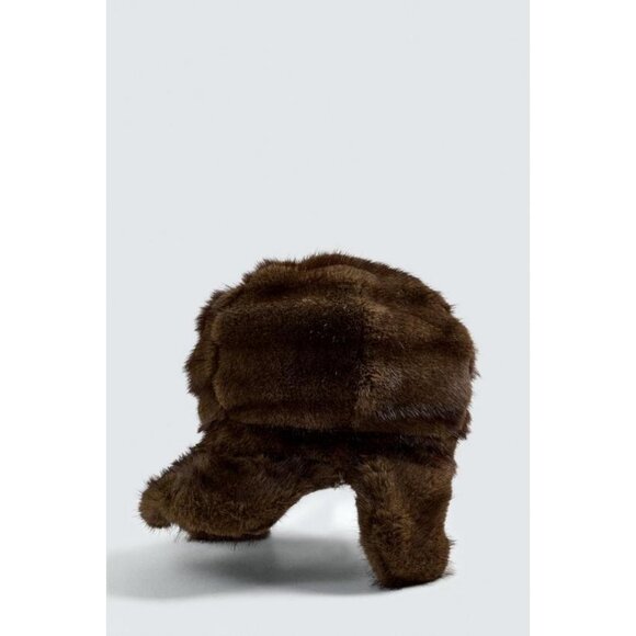 ZARA GOOFY EARS FAUX FUR CAP FOR ZARA X DISNEY HARRY LAMBERT - Picture 1 of 5